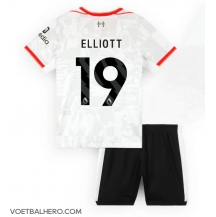 Liverpool Harvey Elliott #19 Derde tenue Kids 2024-25 Korte Mouwen (+ broek)