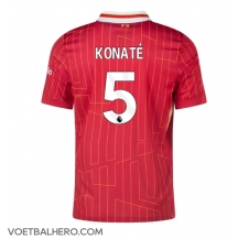 Liverpool Ibrahima Konate #5 Thuis tenue 2024-25 Korte Mouwen