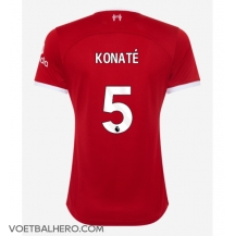 Liverpool Ibrahima Konate #5 Thuis tenue Dames 2023-24 Korte Mouwen