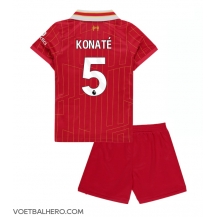 Liverpool Ibrahima Konate #5 Thuis tenue Kids 2024-25 Korte Mouwen (+ broek)