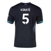 Liverpool Ibrahima Konate #5 Uit tenue 2024-25 Korte Mouwen