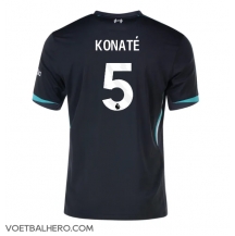 Liverpool Ibrahima Konate #5 Uit tenue 2024-25 Korte Mouwen