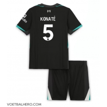 Liverpool Ibrahima Konate #5 Uit tenue Kids 2024-25 Korte Mouwen (+ broek)