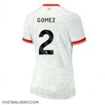 Liverpool Joe Gomez #2 Derde tenue Dames 2024-25 Korte Mouwen