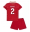 Liverpool Joe Gomez #2 Thuis tenue Kids 2024-25 Korte Mouwen (+ broek)