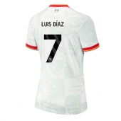 Liverpool Luis Diaz #7 Derde tenue Dames 2024-25 Korte Mouwen