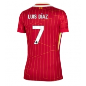 Liverpool Luis Diaz #7 Thuis tenue Dames 2024-25 Korte Mouwen