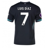 Liverpool Luis Diaz #7 Uit tenue 2024-25 Korte Mouwen