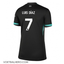 Liverpool Luis Diaz #7 Uit tenue Dames 2024-25 Korte Mouwen