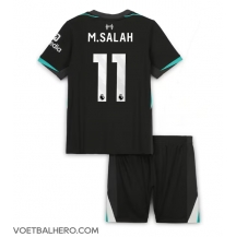 Liverpool Mohamed Salah #11 Uit tenue Kids 2024-25 Korte Mouwen (+ broek)