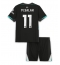 Liverpool Mohamed Salah #11 Uit tenue Kids 2024-25 Korte Mouwen (+ broek)