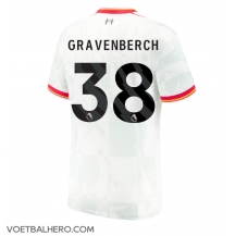 Liverpool Ryan Gravenberch #38 Derde tenue 2024-25 Korte Mouwen