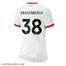 Liverpool Ryan Gravenberch #38 Derde tenue Dames 2024-25 Korte Mouwen