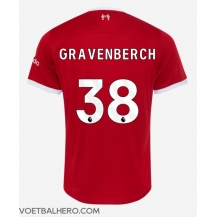 Liverpool Ryan Gravenberch #38 Thuis tenue 2023-24 Korte Mouwen