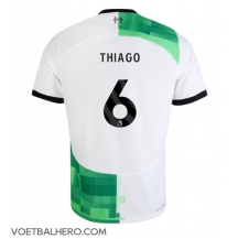 Liverpool Thiago Alcantara #6 Uit tenue 2023-24 Korte Mouwen