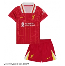 Liverpool Thuis tenue Kids 2024-25 Korte Mouwen (+ broek)