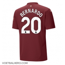 Manchester City Bernardo Silva #20 Derde tenue 2024-25 Korte Mouwen