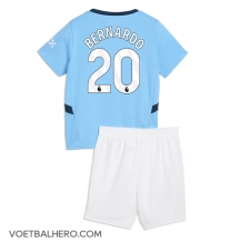 Manchester City Bernardo Silva #20 Thuis tenue Kids 2024-25 Korte Mouwen (+ broek)