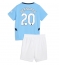 Manchester City Bernardo Silva #20 Thuis tenue Kids 2024-25 Korte Mouwen (+ broek)