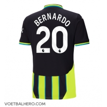 Manchester City Bernardo Silva #20 Uit tenue 2024-25 Korte Mouwen