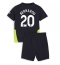 Manchester City Bernardo Silva #20 Uit tenue Kids 2024-25 Korte Mouwen (+ broek)