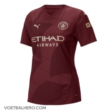 Manchester City Derde tenue Dames 2024-25 Korte Mouwen