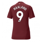 Manchester City Erling Haaland #9 Derde tenue Dames 2024-25 Korte Mouwen