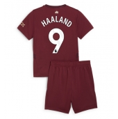 Manchester City Erling Haaland #9 Derde tenue Kids 2024-25 Korte Mouwen (+ broek)