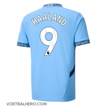 Manchester City Erling Haaland #9 Thuis tenue 2024-25 Korte Mouwen