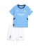 Manchester City Erling Haaland #9 Thuis tenue Kids 2024-25 Korte Mouwen (+ broek)