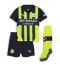 Manchester City Erling Haaland #9 Uit tenue Kids 2024-25 Korte Mouwen (+ broek)