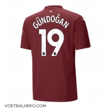 Manchester City Ilkay Gundogan #19 Derde tenue 2024-25 Korte Mouwen