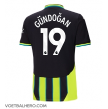 Manchester City Ilkay Gundogan #19 Uit tenue 2024-25 Korte Mouwen