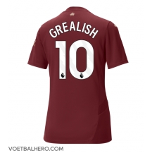 Manchester City Jack Grealish #10 Derde tenue Dames 2024-25 Korte Mouwen