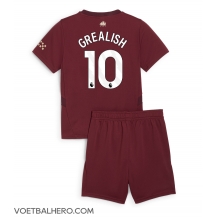 Manchester City Jack Grealish #10 Derde tenue Kids 2024-25 Korte Mouwen (+ broek)