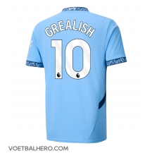 Manchester City Jack Grealish #10 Thuis tenue 2024-25 Korte Mouwen