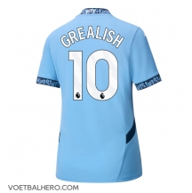 Manchester City Jack Grealish #10 Thuis tenue Dames 2024-25 Korte Mouwen