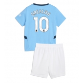 Manchester City Jack Grealish #10 Thuis tenue Kids 2024-25 Korte Mouwen (+ broek)