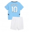 Manchester City Jack Grealish #10 Thuis tenue Kids 2024-25 Korte Mouwen (+ broek)