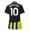 Manchester City Jack Grealish #10 Uit tenue Dames 2024-25 Korte Mouwen