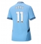 Manchester City Jeremy Doku #11 Thuis tenue Dames 2024-25 Korte Mouwen