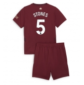 Manchester City John Stones #5 Derde tenue Kids 2024-25 Korte Mouwen (+ broek)