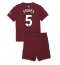 Manchester City John Stones #5 Derde tenue Kids 2024-25 Korte Mouwen (+ broek)