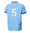 Manchester City John Stones #5 Thuis tenue 2024-25 Korte Mouwen