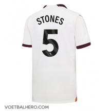 Manchester City John Stones #5 Uit tenue 2023-24 Korte Mouwen