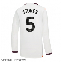 Manchester City John Stones #5 Uit tenue 2023-24 Lange Mouwen