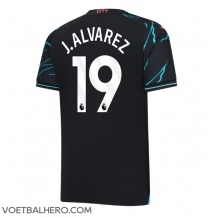 Manchester City Julian Alvarez #19 Derde tenue 2023-24 Korte Mouwen