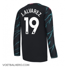 Manchester City Julian Alvarez #19 Derde tenue 2023-24 Lange Mouwen