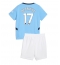 Manchester City Kevin De Bruyne #17 Thuis tenue Kids 2024-25 Korte Mouwen (+ broek)