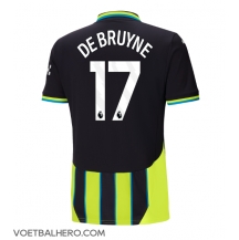 Manchester City Kevin De Bruyne #17 Uit tenue 2024-25 Korte Mouwen